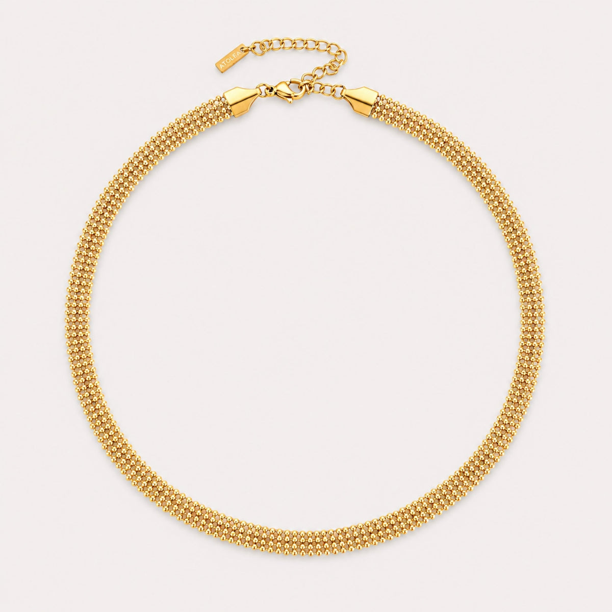 Golden Mesh Choker 2