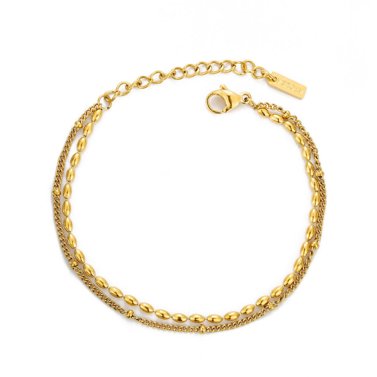 Layered Pebble Bracelet 2