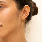 Rosé Drop Earrings 6