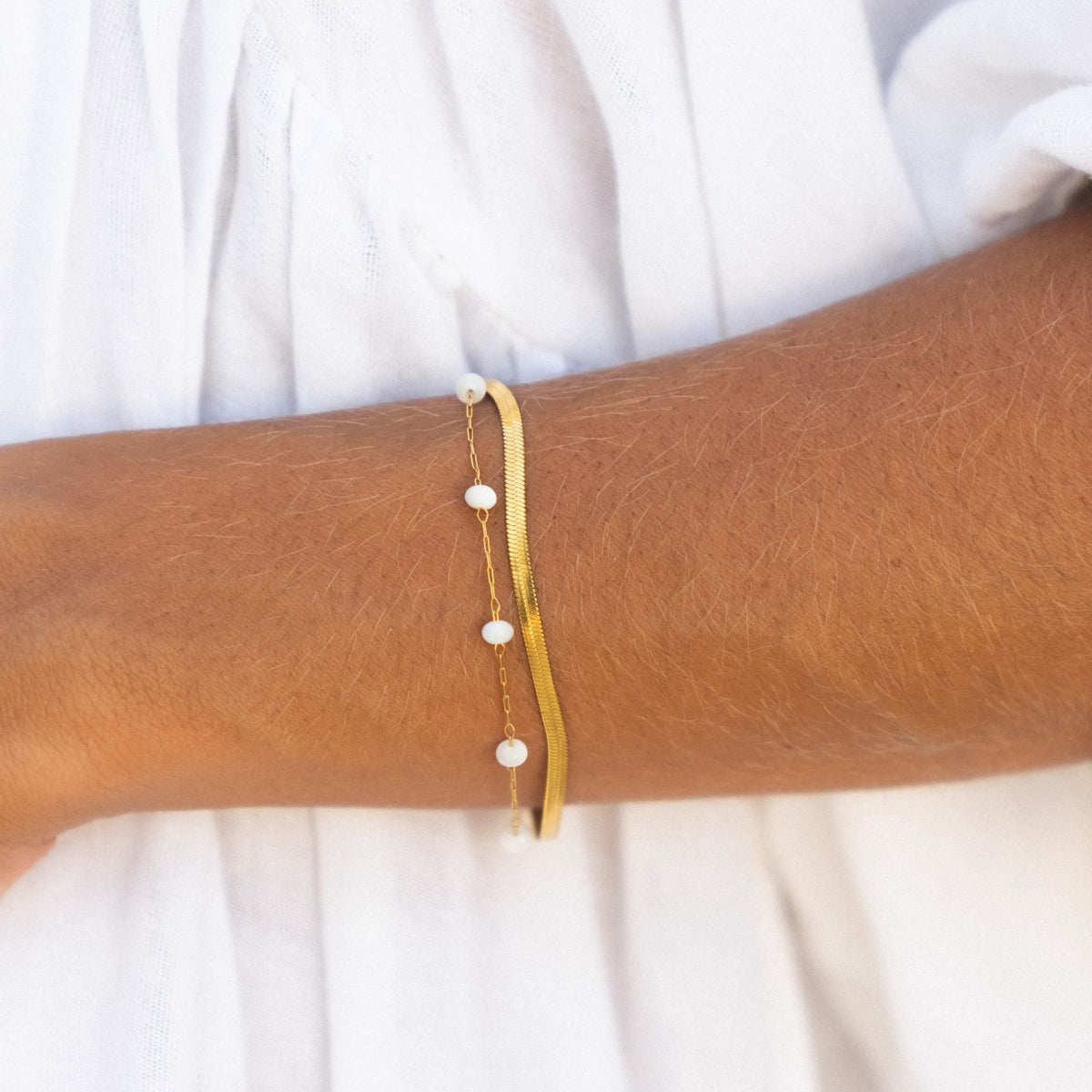 "Santorini" Layered Bracelet 10
