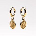 Golden Sun Earrings 2