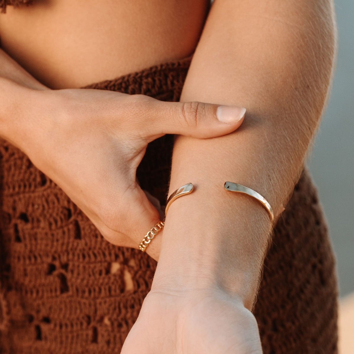 Hammered Cuff 12