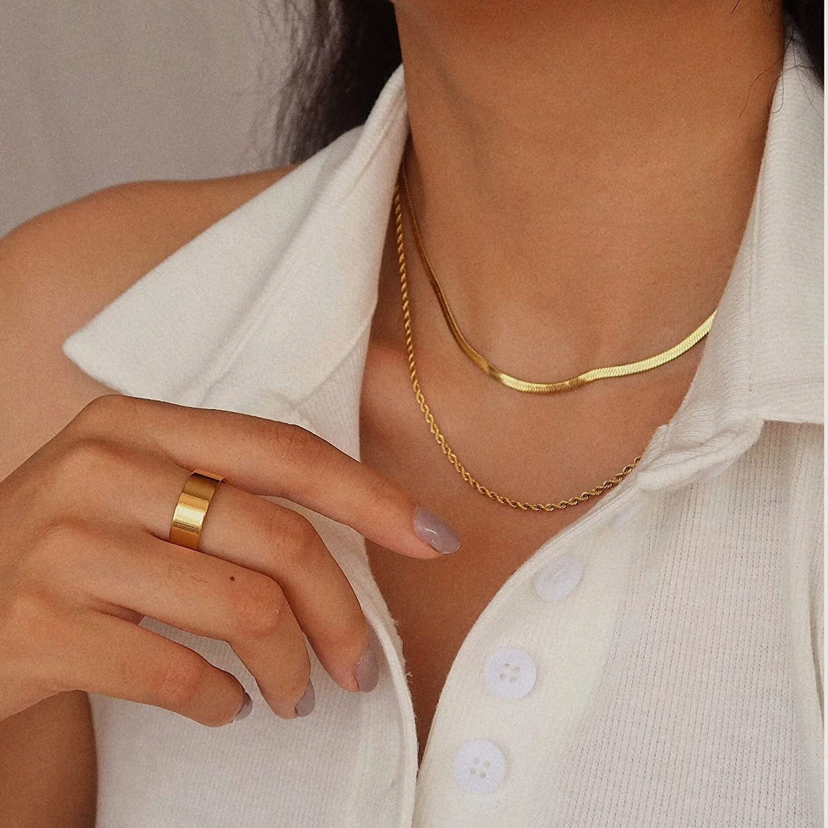 Hailey Layered Necklace 4