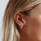Hammered Hoops Earrings 7