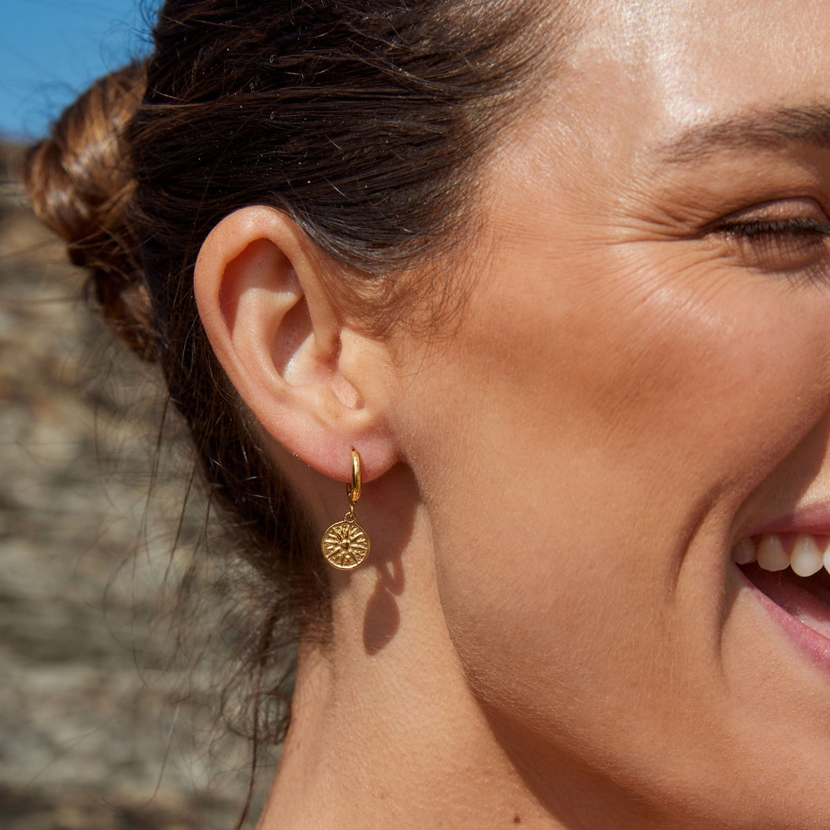 Golden Sun Earrings 3