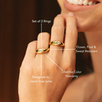 “Harmony” Rings Set 8