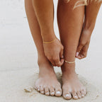 "Kauai" Herringbone Anklet 5