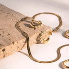"Kauai" Herringbone Choker 17