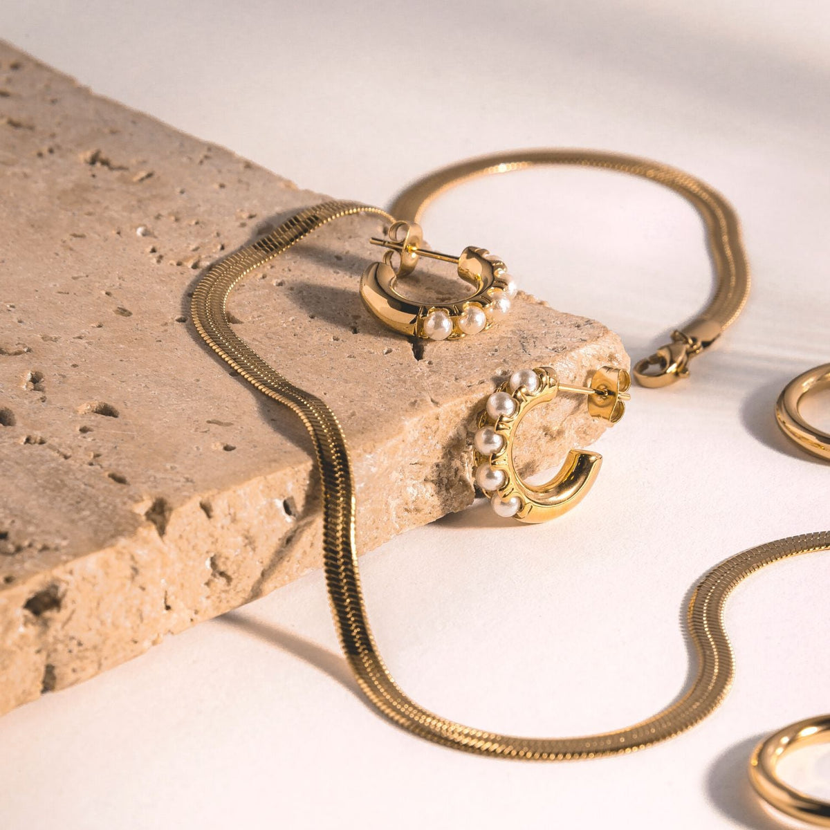 "Kauai" Herringbone Choker 17