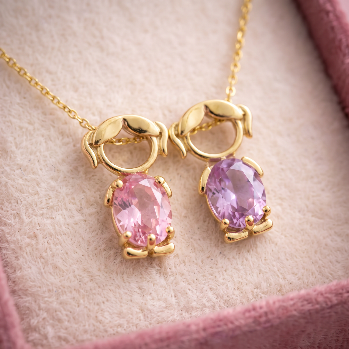 The Family Matching Set (2x Forever Mine Necklace + Gold Ring) 10