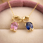 The Family Matching Set (2x Forever Mine Necklace + Gold Ring) 8