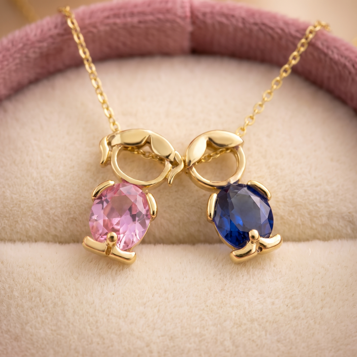 The Family Matching Set (2x Forever Mine Necklace + Gold Ring) 8