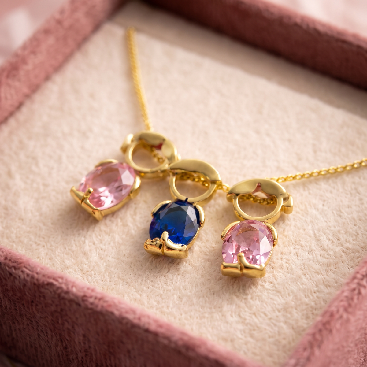 The Family Matching Set (2x Forever Mine Necklace + Gold Ring) 12