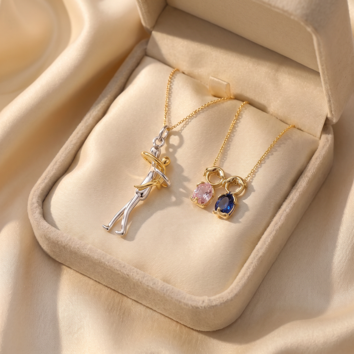 The Family Matching Set (Forever Mine + Embrace Necklace + Gold Ring) 4