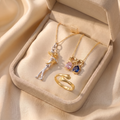 The Family Matching Set (Forever Mine + Embrace Necklace + Gold Ring) 1