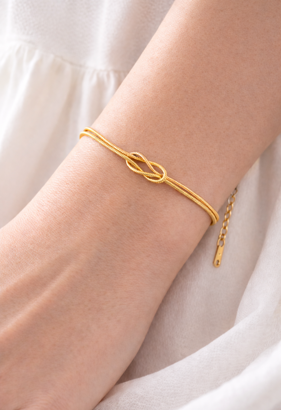 Infinity Bracelet | 14K Gold 6