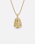 Jesus Piece Necklace | Gold 1