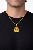 Jesus Piece Necklace | Gold 2