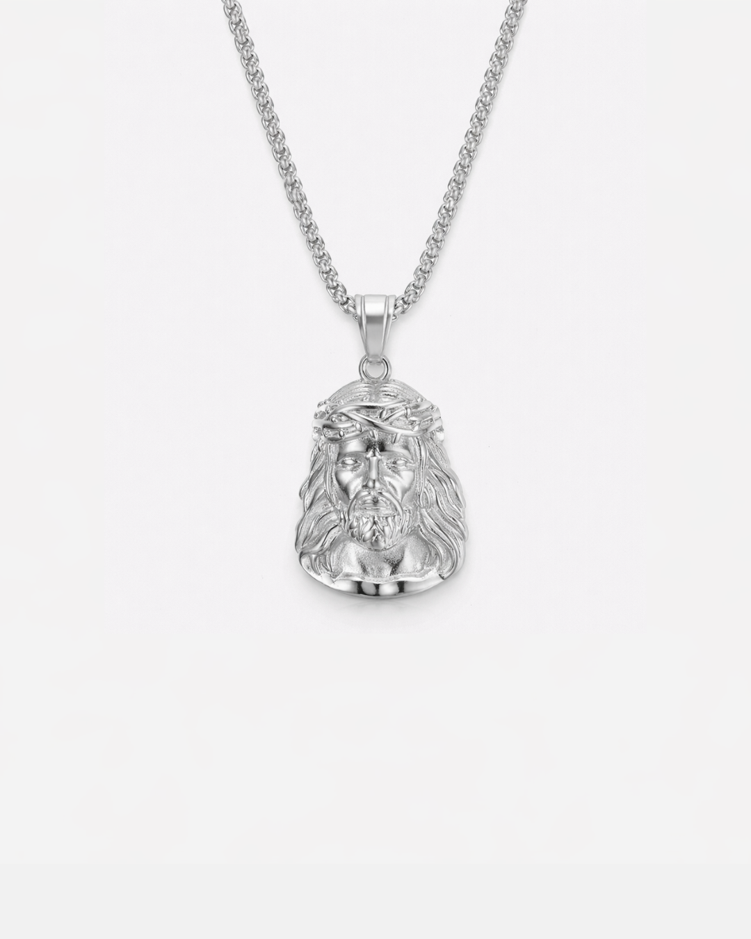 Jesus Piece Necklace | Stainless steel 1