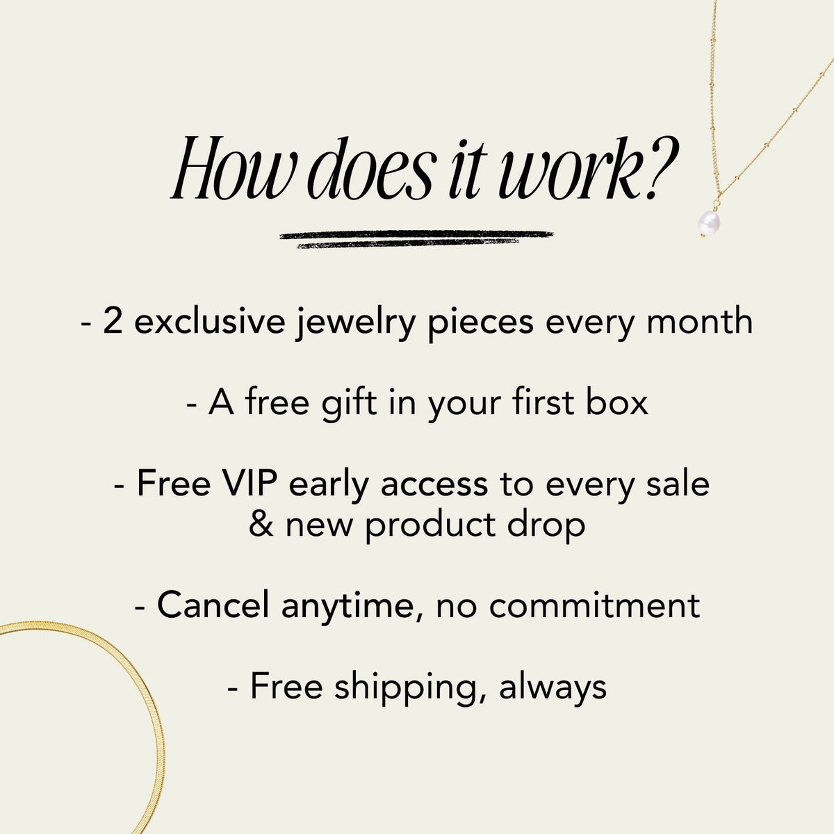 Mystery Jewelry Subscription Box 2