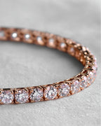 Rosé Tennis Bracelet | 3mm 3