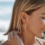 Bold Twisted Hoops 2