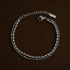 Layered Pebble Bracelet 7