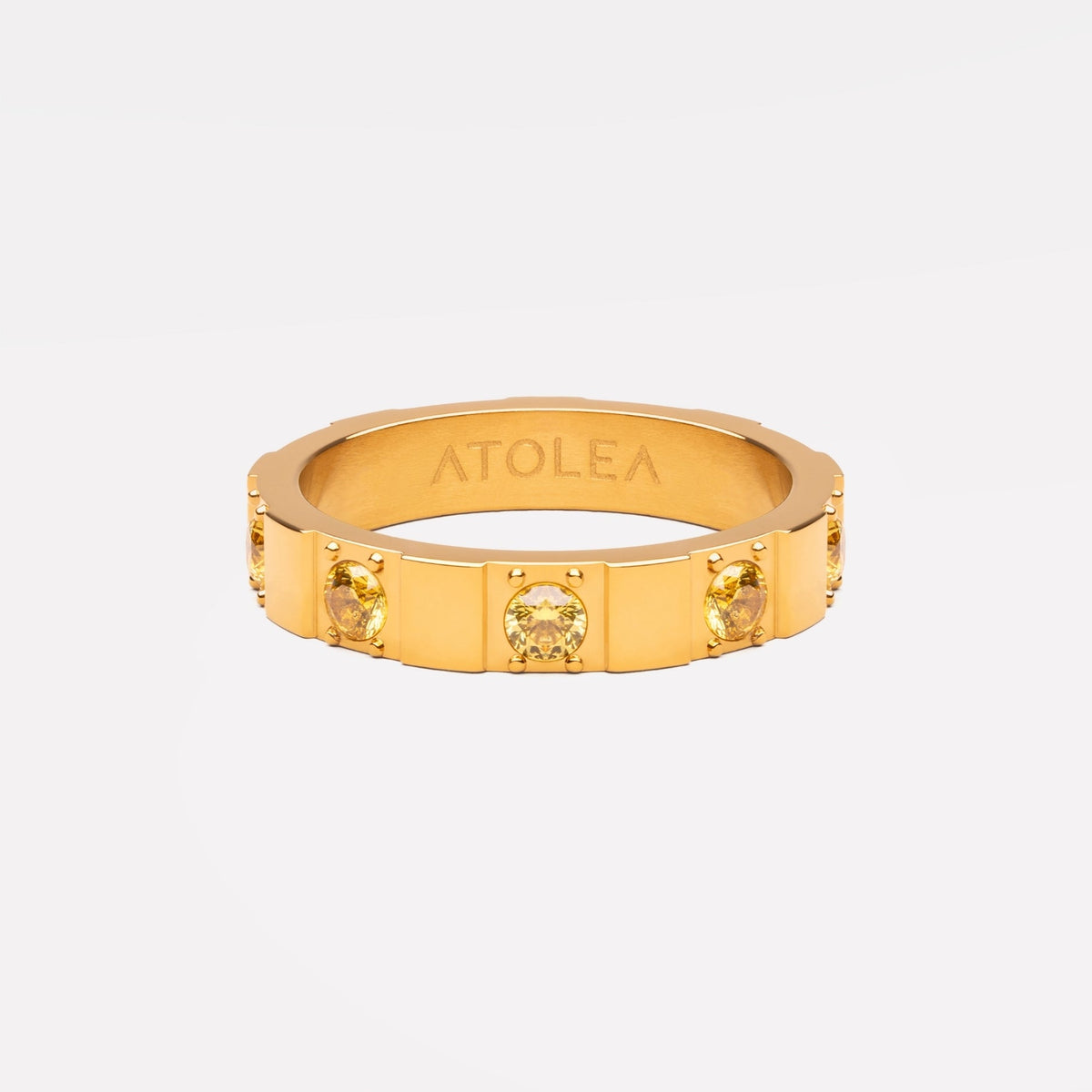 Lemon Band Ring 1
