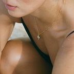 Pearl Initial Necklace 8