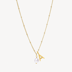 Initial & Pearl Necklace 4