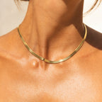 "Kauai" Herringbone Choker 24