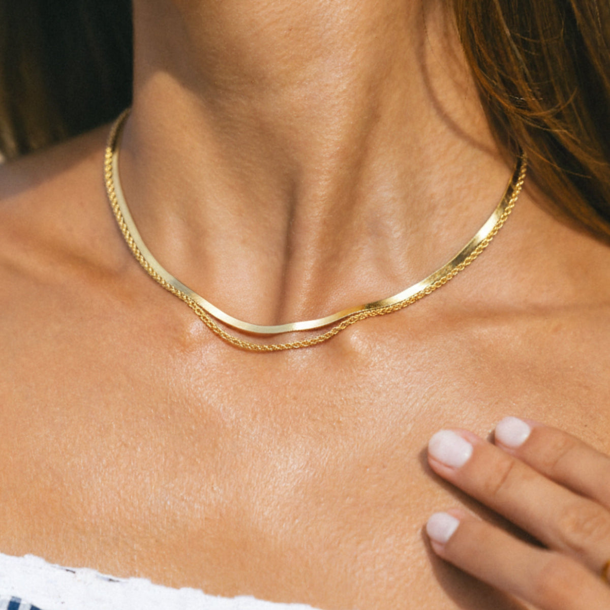 "Ios" Layered Necklace 15
