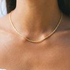"Calvi" Rope Chain Necklace 18