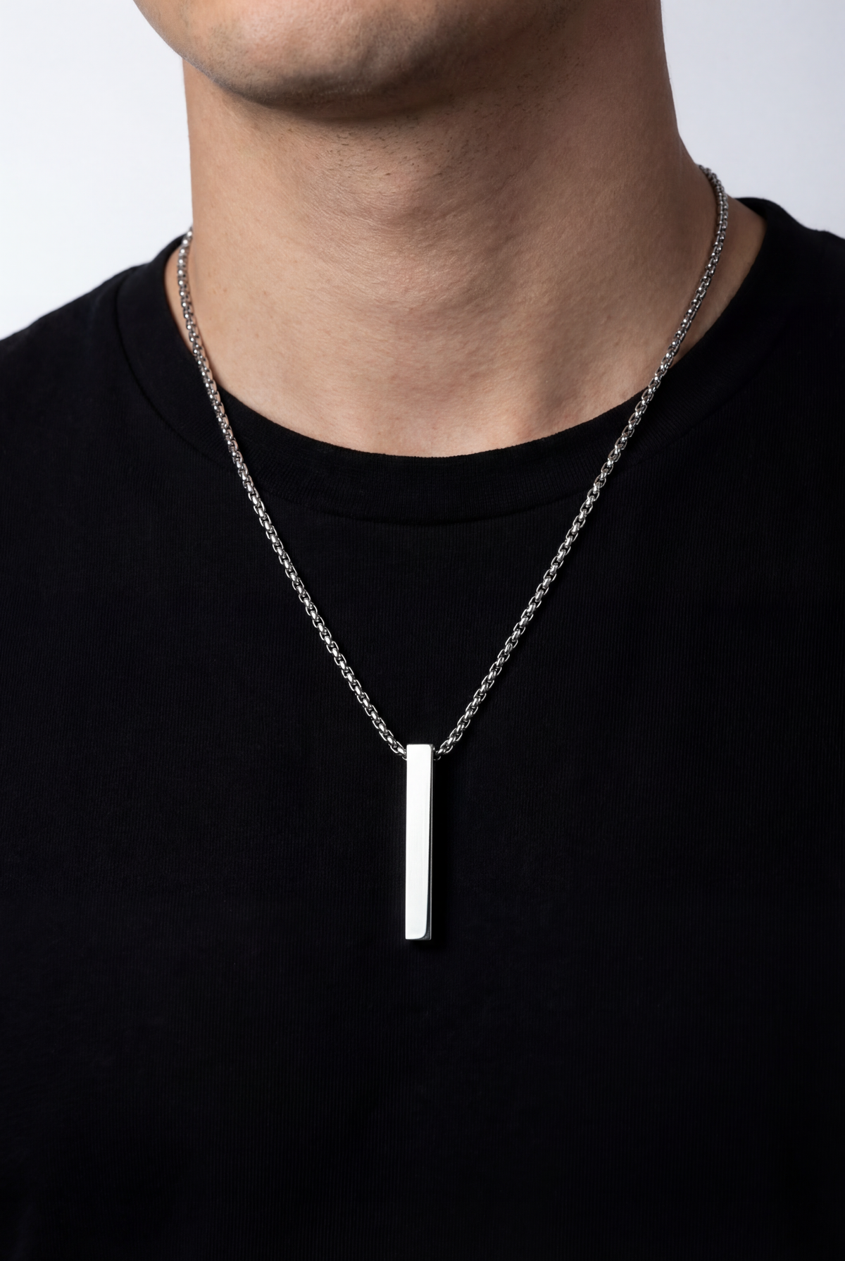 Linea Pendant Necklace | Silver 2