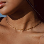 "Cozumel" Paperclip Choker 2