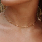 "Cozumel" Paperclip Choker 1