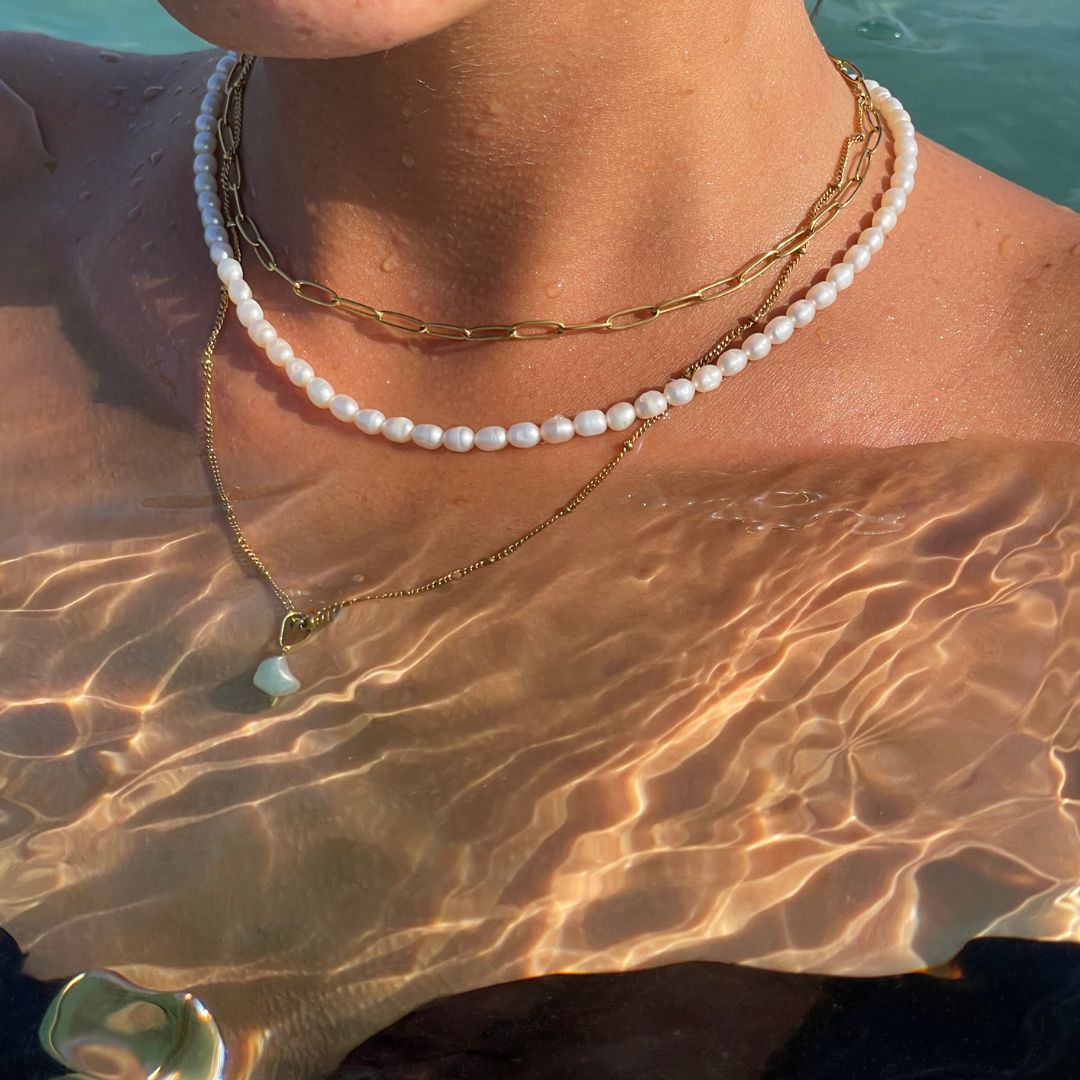 "Cozumel" Paperclip Choker 6
