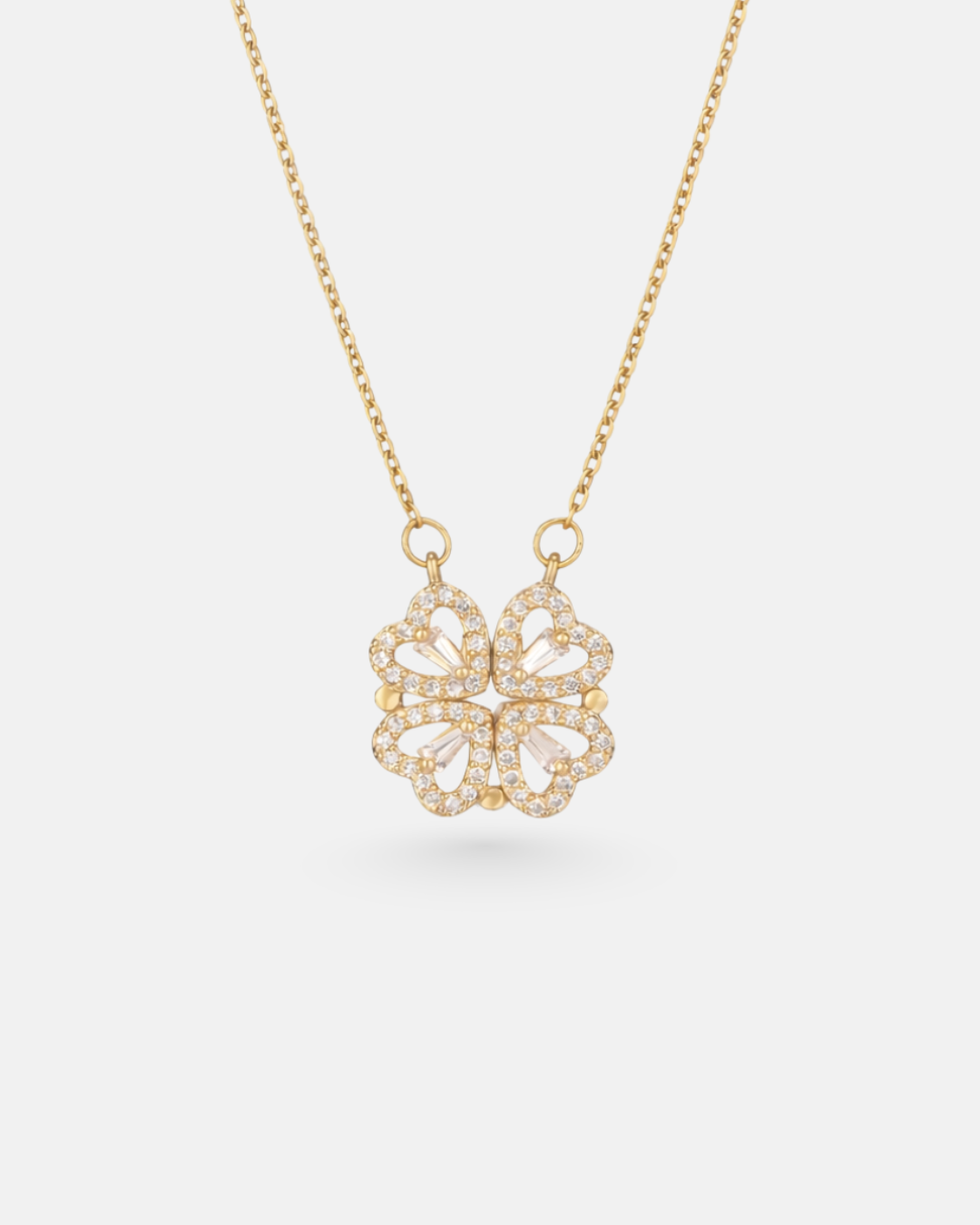 Lucky Hearts Necklace I Gold 1