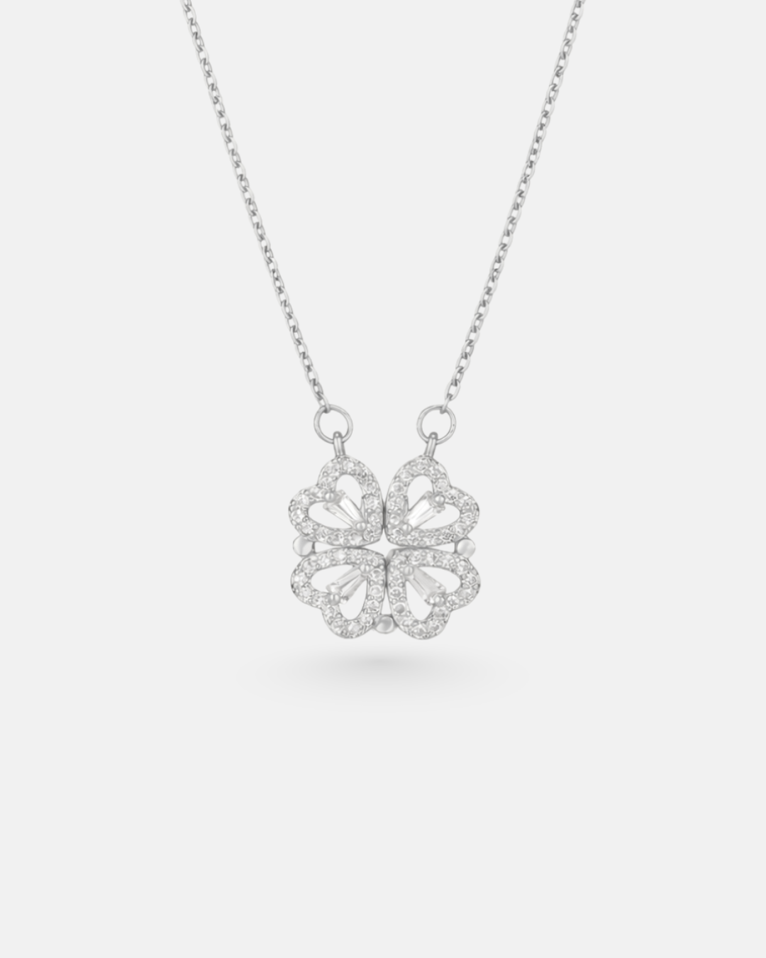 Lucky Hearts Necklace I Silver 1