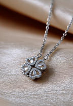 Lucky Hearts Necklace I Silver 7