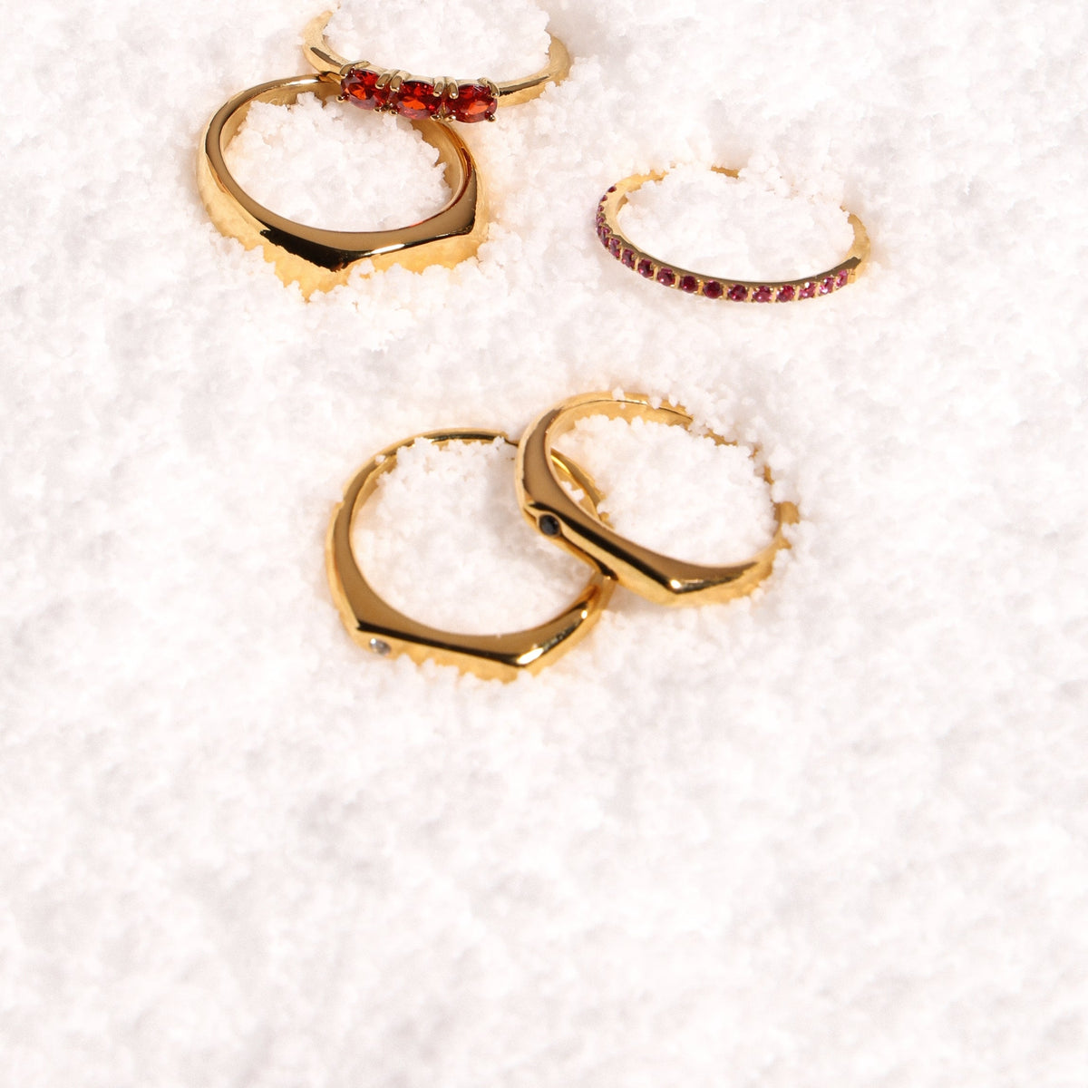 “Best Friends” Rings Set 8