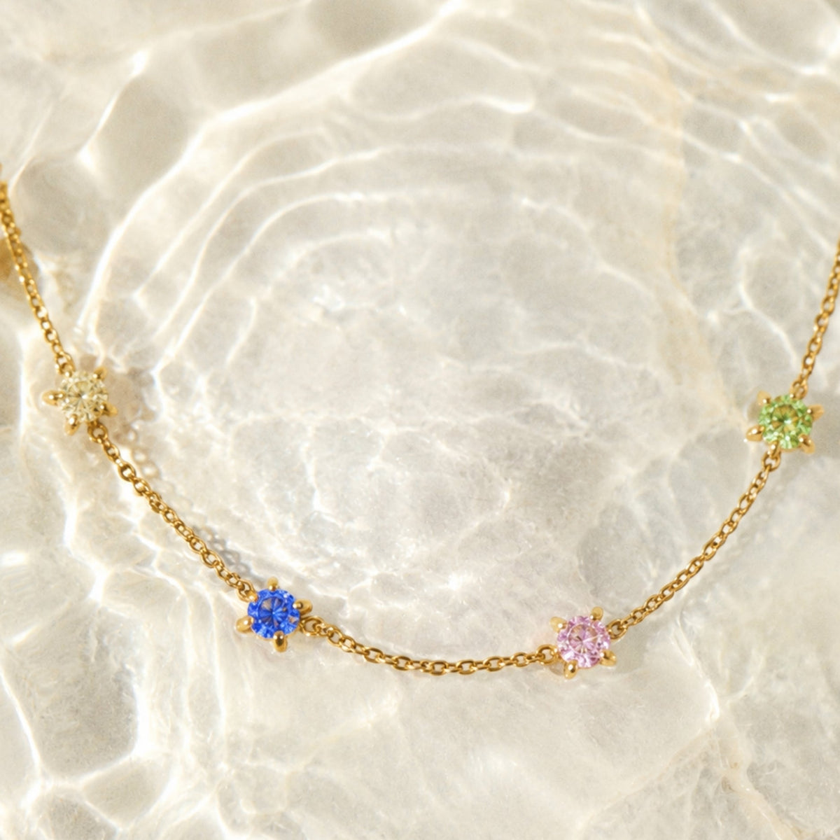 Custom Birthstone Bracelet 12