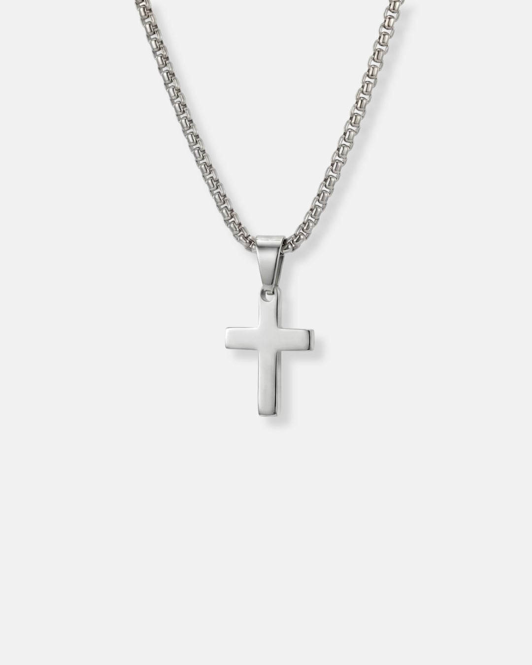 Minimal Cross Necklace | Stainless steel 1