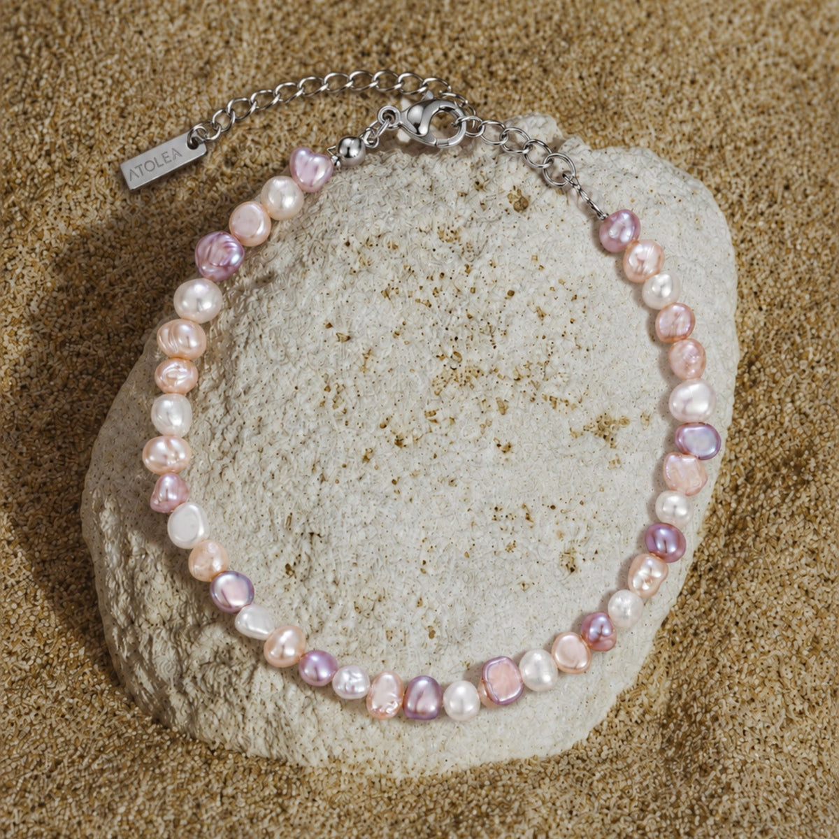 Perla Rosa Anklet 11