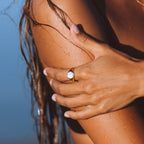 Mother Of Pearl Ring 9