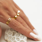 "Breeze" Double Ring 3