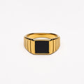 "Kaya" Onyx Ring 1