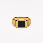 "Kaya" Onyx Ring 1