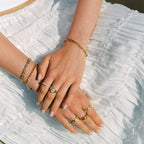 Opal Band Ring 6