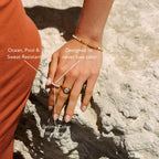 Opal Band Ring 9